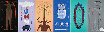 A Chanced Meeting Between Nukata No Okimi and Serendipitious Yayavar (6 panels)