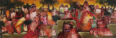 Banaras by Manu Parekh - Auction record, sale price, and art valuation. Compare with similar artists and explore comparable artworks.