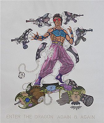 Sample artwork by Ajay Dhandre (Born 1977), known for painting - View similar artists and auction records
