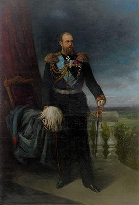 Portrait of Emperor Alexander III