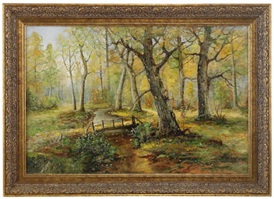 Landscape with Horses