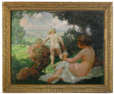 Sample artwork by Olga Ludvigovna Della-Vos-Kardovskaya (1875 - 1952), known for painting - View similar artists and auction records