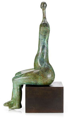 Sample artwork by Esperanza Lopez-Montoya (Born 1926), known for sculpture - View similar artists and auction records