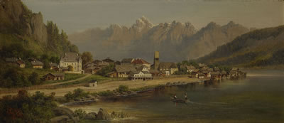 Motiv från Zell am See och Purgstall