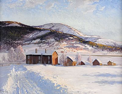 Vinterlandskap - Åre