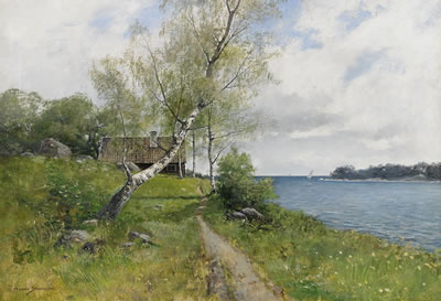 Sample artwork by Konrad Simonsson (1843 - 1916), known for paintings - View similar artists and auction records