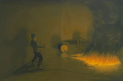 Sample artwork by Yngve Radberg (Born 1968), known for painting - View similar artists and auction records