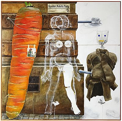 Sample artwork by Par Gunnar Thelander (Born 1936), known for painting - View similar artists and auction records