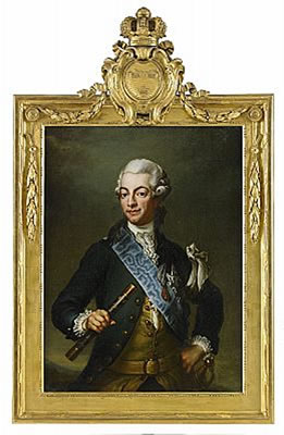 Porträtt av kung Gustav III (1746-1792)