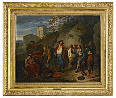 Skördefest by Norbert van Bloemen - Auction record, sale price, and art valuation. Compare with similar artists and explore comparable artworks.