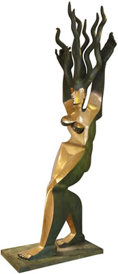 Sample artwork by Timo Solin (Born 1947), known for sculpture - View similar artists and auction records