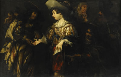 Ung kavaljer - spådd av en zigenerska och bestulen by Jan Cossiers - Auction record, sale price, and art valuation. Compare with similar artists and explore comparable artworks.