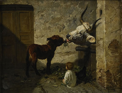 Stallinteriörer (a pair) by Valerico Laccetti - Auction record, sale price, and art valuation. Compare with similar artists and explore comparable artworks.