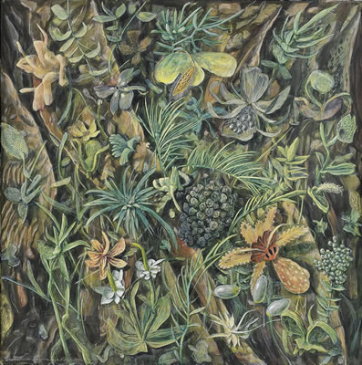 Bergsvegetation, Mefoitto