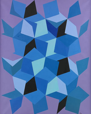 Isblått-violett