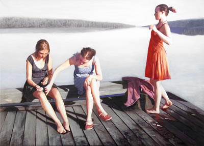 Efter badet II by Karin Broos - Auction record, sale price, and art valuation. Compare with similar artists and explore comparable artworks.