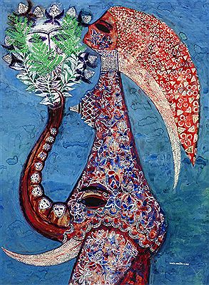 Sällsamt havandeskap i tre faser - fas I by Max Walter Svanberg - Auction record, sale price, and art valuation. Compare with similar artists and explore comparable artworks.