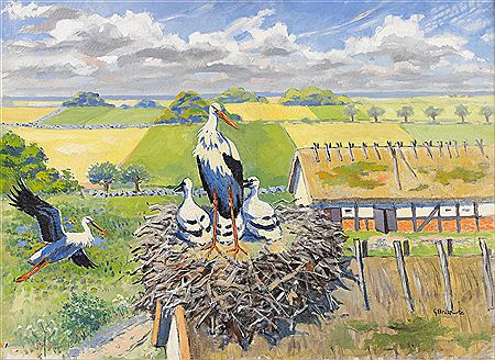 Storkbo by Gunnar Brusewitz - Auction record, sale price, and art valuation. Compare with similar artists and explore comparable artworks.