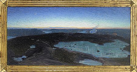 Sen marskväll i Tantobergen