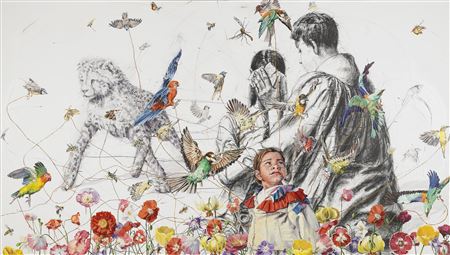 The wild baptism / Det vilda dopet by Linn Fernstrom - Auction record, sale price, and art valuation. Compare with similar artists and explore comparable artworks.