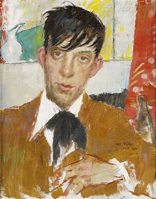 Sample artwork by Axel Fridell (1894 - 1935), known for painting and sculpture - View similar artists and auction records