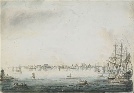 Vue af Carlskrona från Redden by Johan Peter Cumelin - Auction record, sale price, and art valuation. Compare with similar artists and explore comparable artworks.