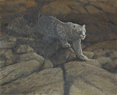 Sample artwork by Lennart Sand (Born 1946), known for painting - View similar artists and auction records