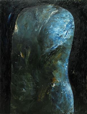 Blå torso