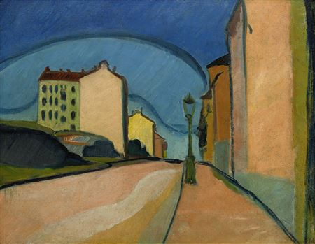 Sample artwork by Ivan Agueli (1869 - 1917), known for minature post-impressionist painting, symbolism, writing - View similar artists and auction records
