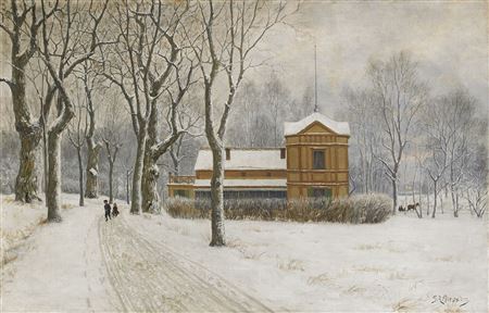 Motiv från Djurgården - Stockholm