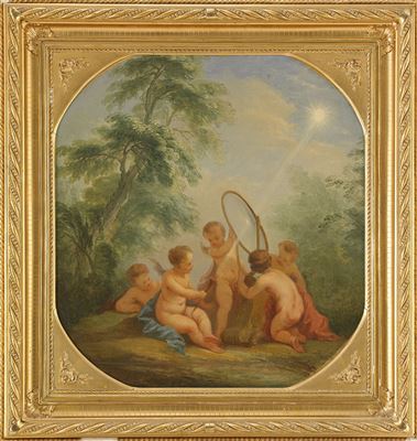 Allegori över de fyra elementen - Elden - dörröverstycke by Johan Pasch I - Auction record, sale price, and art valuation. Compare with similar artists and explore comparable artworks.