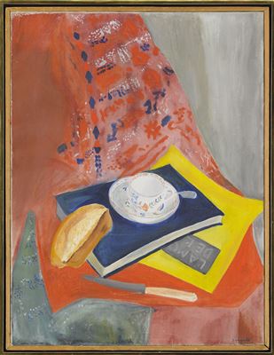 Still Life by David Petrovitch Shterenberg - Auction record, sale price, and art valuation. Compare with similar artists and explore comparable artworks.