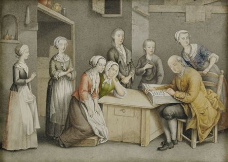 La leçon paternelle - Instruction d'un Père à sa Famille Chap by Carl Gustave Klingstedt - Auction record, sale price, and art valuation. Compare with similar artists and explore comparable artworks.