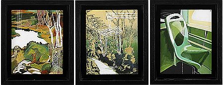 Pocket Parks III - triptyk