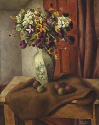 Petunias and Phlox by Henry McFee - Auction record, sale price, and art valuation. Compare with similar artists and explore comparable artworks.