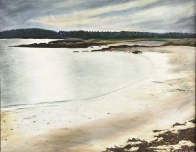 Incoming Tide, Maine by Malvin Marr (Zsissly) Albright - Auction record, sale price, and art valuation. Compare with similar artists and explore comparable artworks.