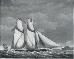 The America's Cup Yacht Susannah
