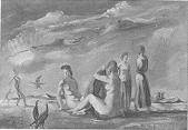 Allegorical Figures in a Landscape