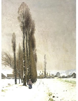 Sample artwork by Louis Alexandre Bouche (1838 - 1911), known for landscape painting - View similar artists and auction records