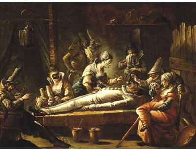 DEATH OF PULCINELLA