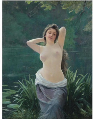THE BATHER