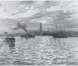 A View of Baltimore Harbor