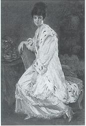 Grazia in an Ermine Robe