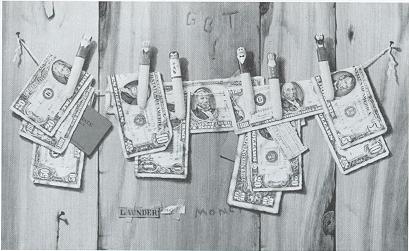 Laundering Money