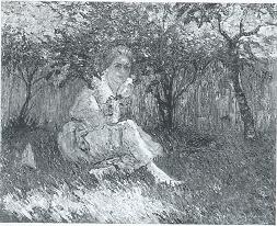Daydreaming in the Garden