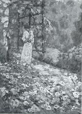 Woman in a Garden by Whitney Hubbard - Auction record, sale price, and art valuation. Compare with similar artists and explore comparable artworks.