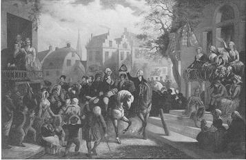 Entry of Washington into New York