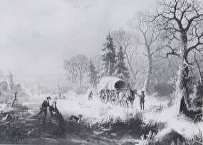 Figures in a Winter Landscape