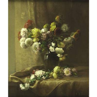 Flowers by Charles Porter - Auction record, sale price, and art valuation. Compare with similar artists and explore comparable artworks.