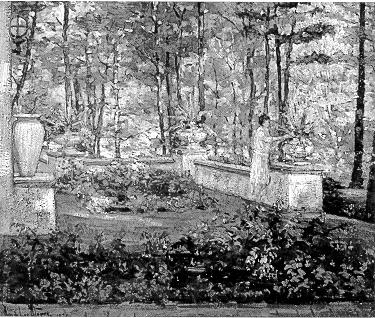 Woman in a Garden